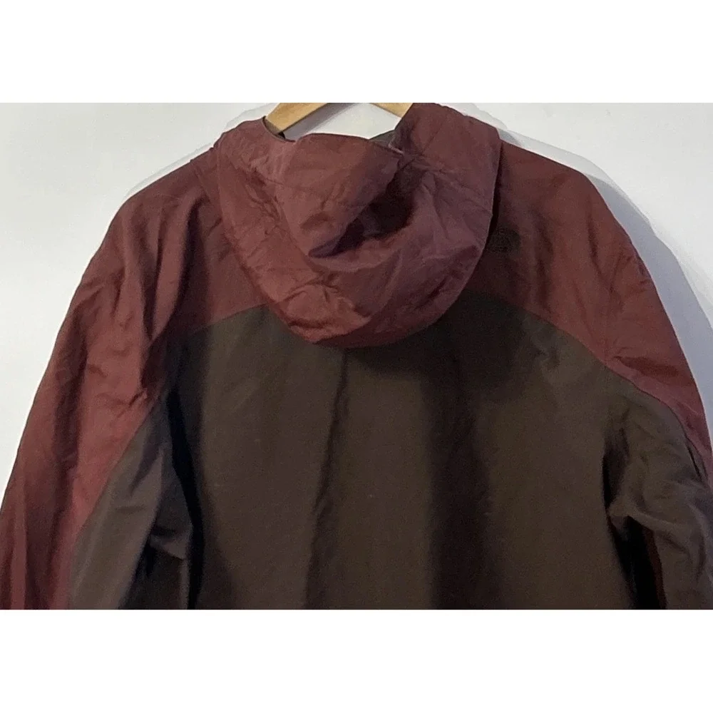 Mens The North Face Hooded Dryvent Jacket Sz XL Waterproof Windproof  100% Nylon